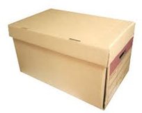 Caja archivadora de cartón con tapa separada ONBBOX